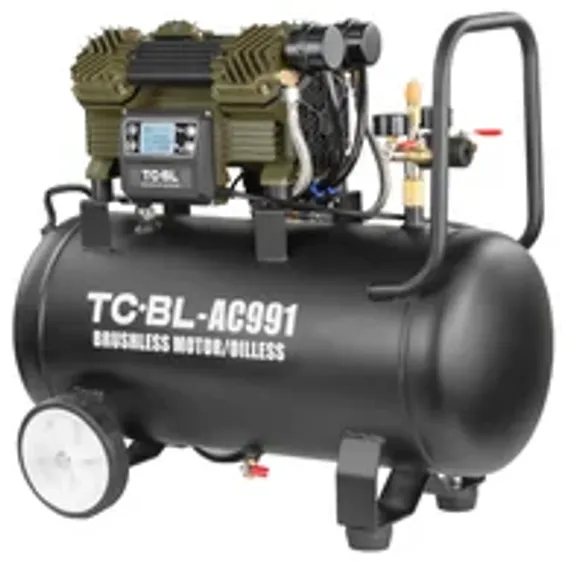 Поршневой безмасляный 2 в 1 компрессор TC-BL DC5090M