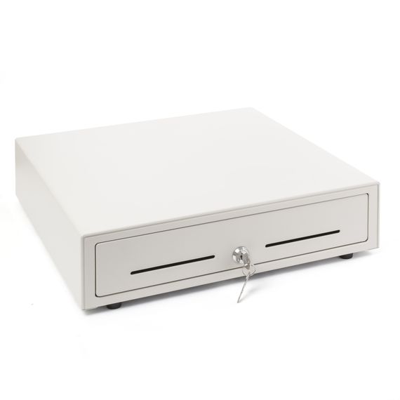 Денежный ящик POScenter 16MK 410x420x100 механический, PUSH, белый