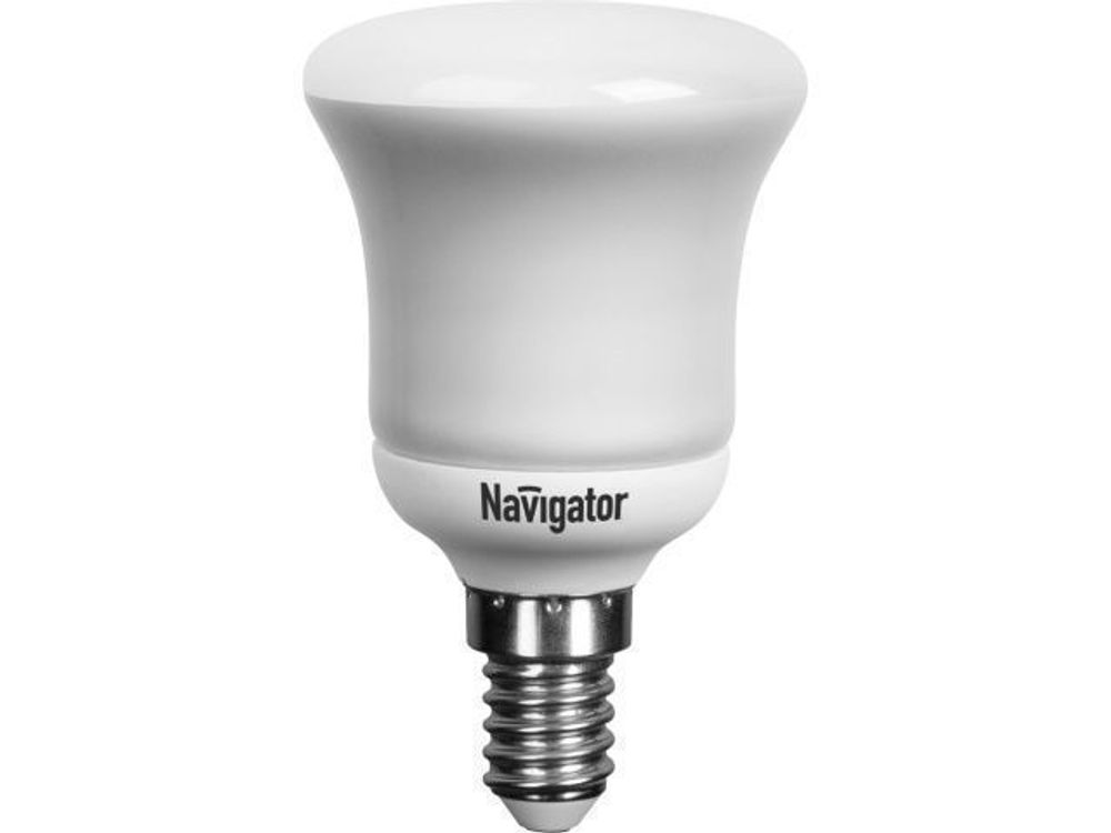 Энергосберегающая лампа Navigator 8W E14 теплый/белый свет