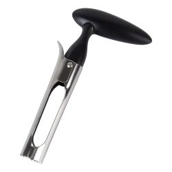 Нож для удаления сердцевины из яблок 23,5*13*3см. (2 вида) (нержавеющая сталь) (блистер)