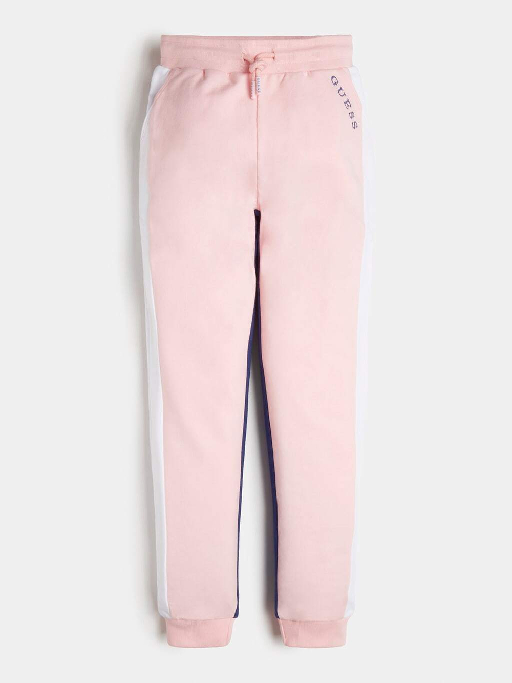 Брюки трикотажные GUESS Синий/Розовый/Белый Девочка