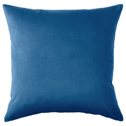 IKEA SANELA  (ИКЕА САНЕЛА)  -  Наволочка, голубая, 50x50 см