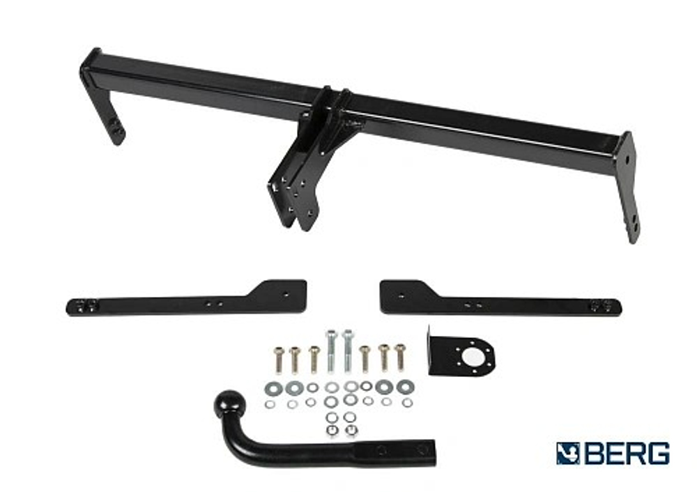 ТСУ для Skoda Rapid (2014-2020, 2020-),Volkswagen Polo (2010-2020, 2020-), шар A, 1000/75 кг.  F.5112.001
