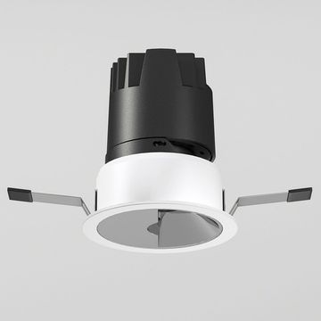 Потолочный светодиодный светильник Inline 10W 3000K белый/хром 25090/LED Elektrostandard