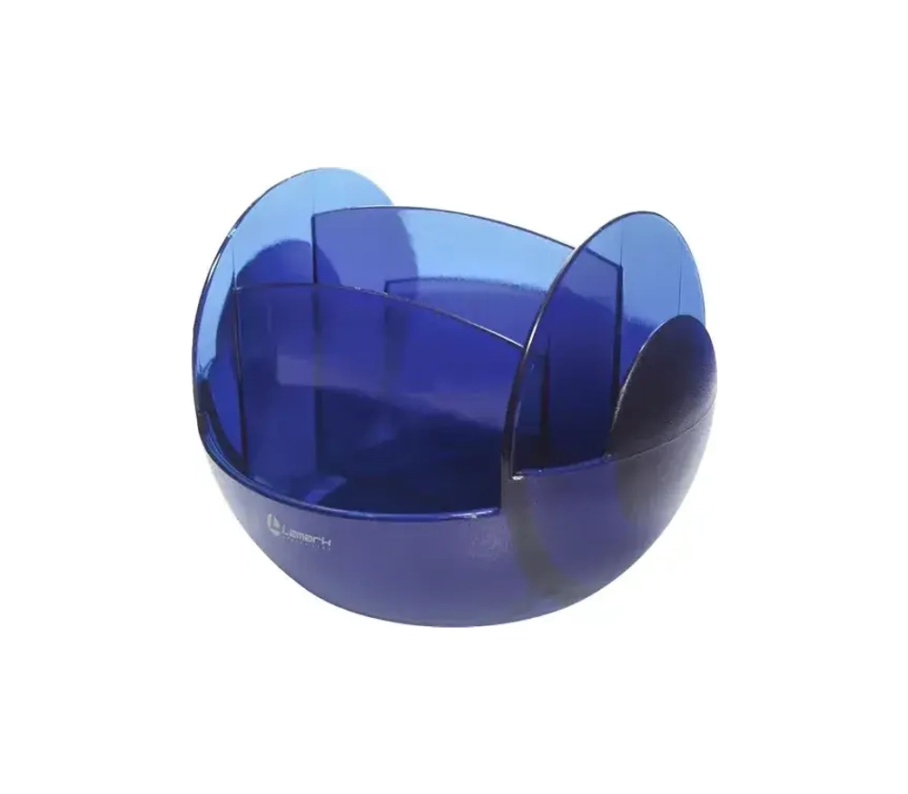 Подставка для канцелярских принадлежностей Berlin, синяя, Lamark DO1553-BL