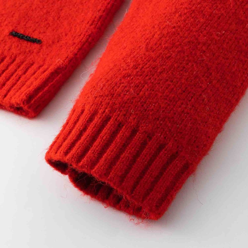 Свитер Ymkashix Stripes Hood красный/голубой