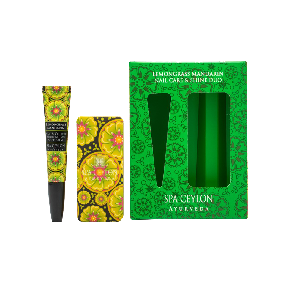 Набор для ухода за ногтями "ЛЕМОНГРАСС И МАНДАРИН" Уценка