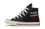 Big boy Converse Chuck Taylor All Star 1970s non-slip wear-resistant high-top canvas shoes black