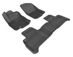 Коврики салона Sotra 3D Lux для Mercedes-Benz (X166) 2012- черные. Артикул ST 74-00050