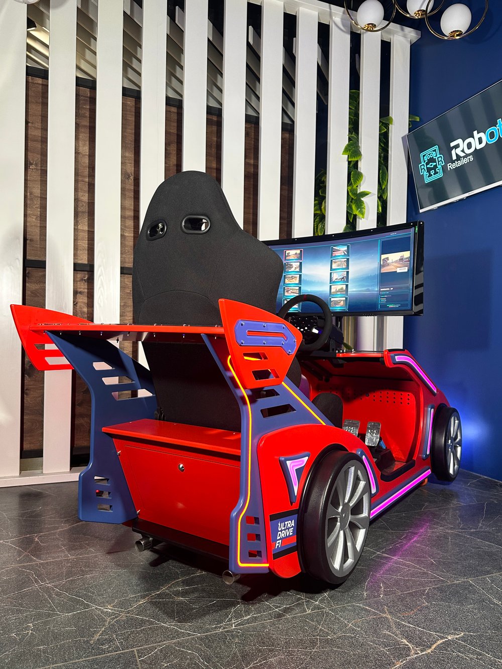 Гоночный видео симулятор «Ultra drive F1»