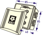 KSC 11-304 Коробка о/у 125*125*50