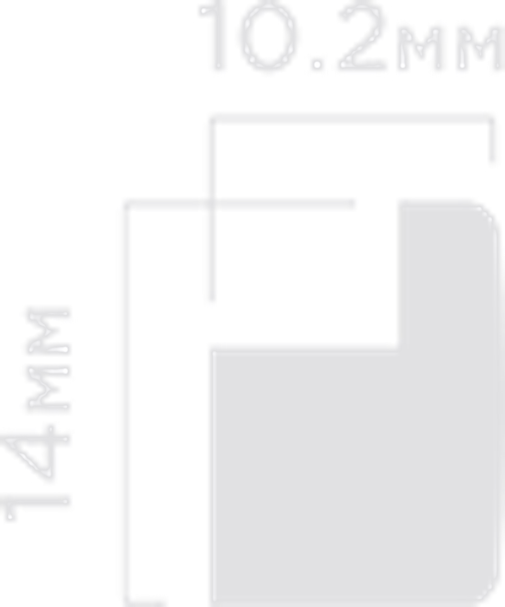 Молдинг HiWood, 14x10,2 мм