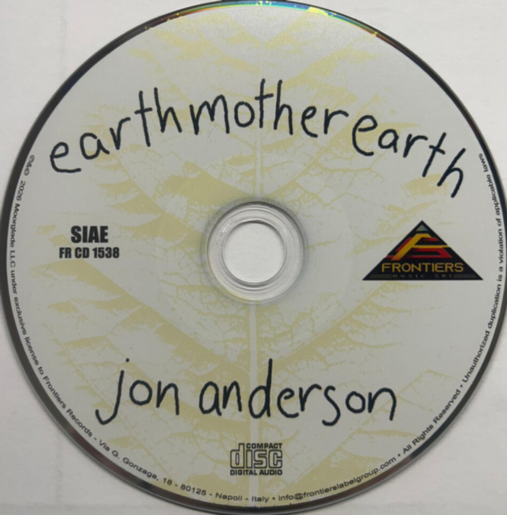 Jon Anderson / Earth Mother Earth (CD)