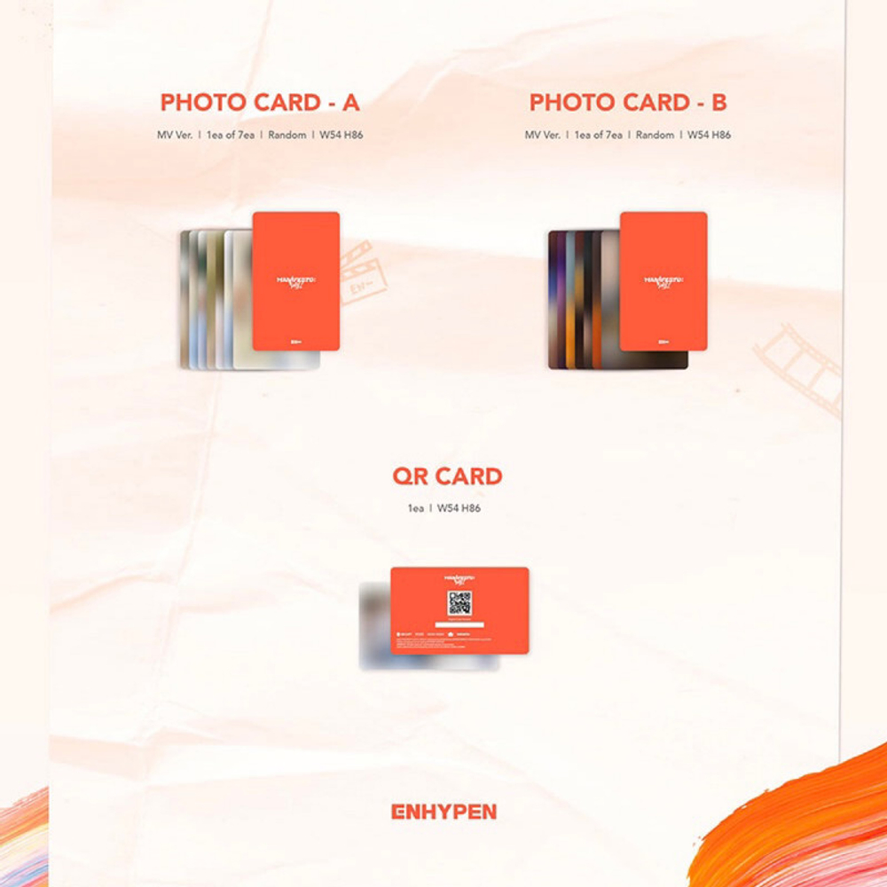 Альбом Enhypen MANIFESTO: DAY 1 (weverse albums ver.)