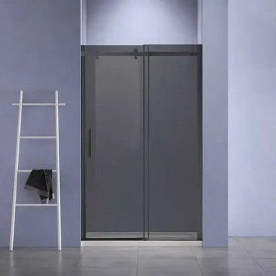 Душевая дверь Como-N VDS-4CN140CGB, 1400, черный, стекло тонированное, , шт