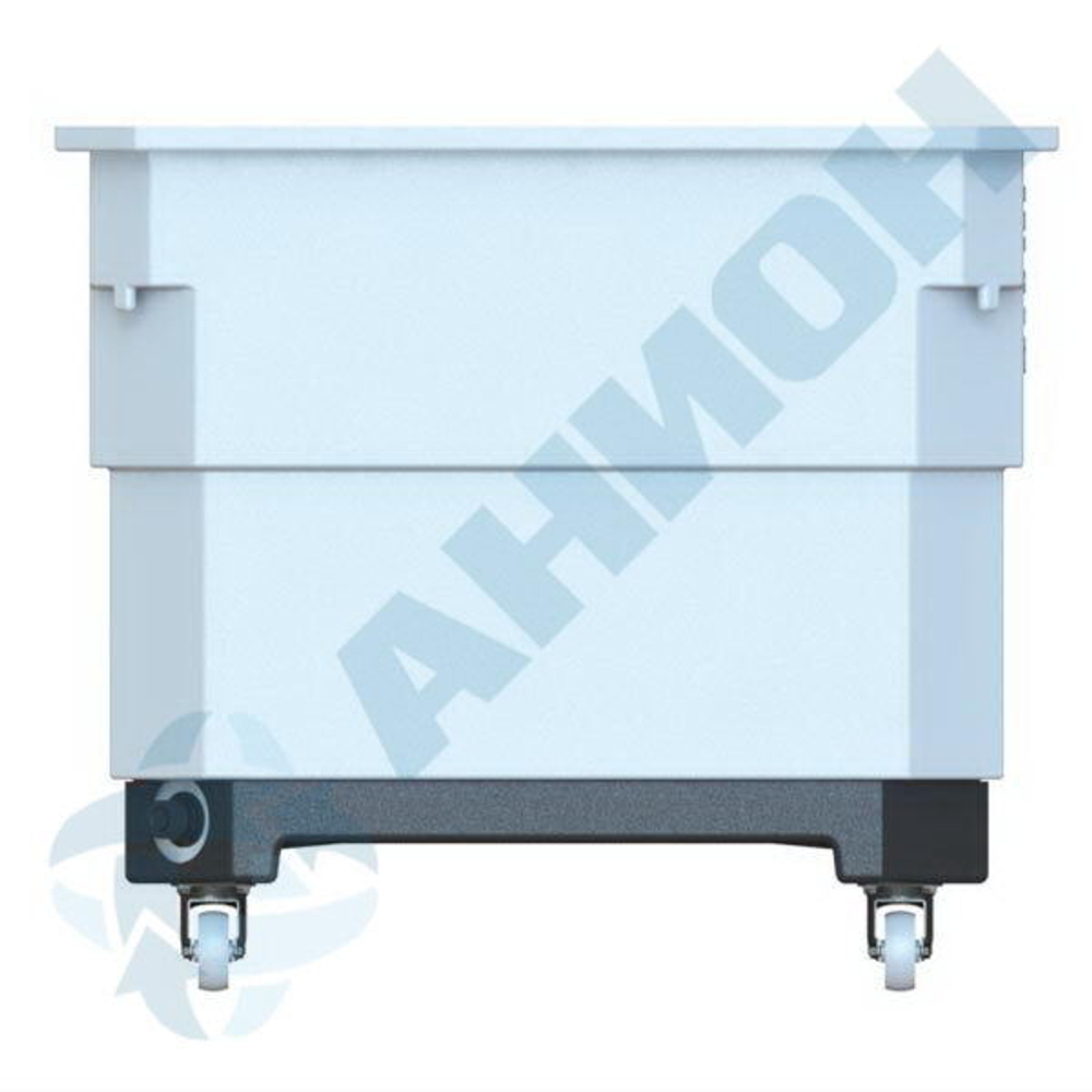 Контейнер 640 л на подставке с колесами Анион 640 л. прямоугольный (1190x990x860см;белый) - арт.559518