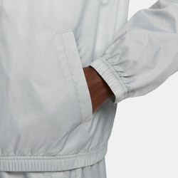 Мужской теннисный костюм Nike Sportswear Club Lined Woven Track Suit - light smoke grey/white