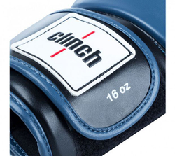 Перчатки боксерские Clinch Punch сине-черные C131