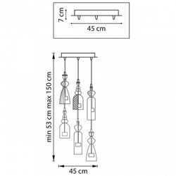 Подвесная люстра Lightstar Belle 814069