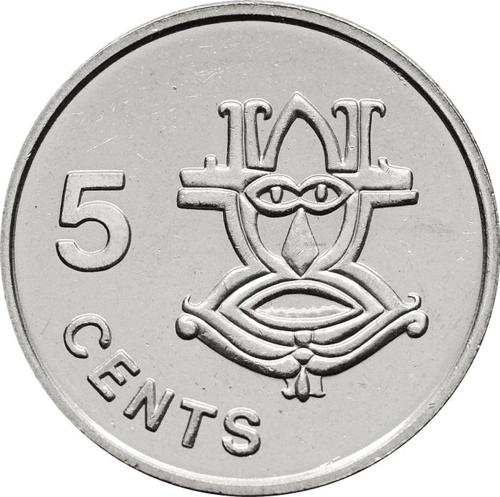 5 центов 1996 Соломоновы острова