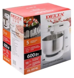 Миксер DELTA LUX DL-5074C белый