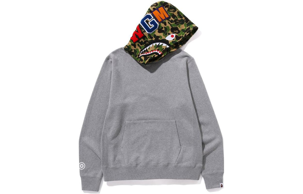 A Bathing Ape Abc Camo Shark Pullover Худи
