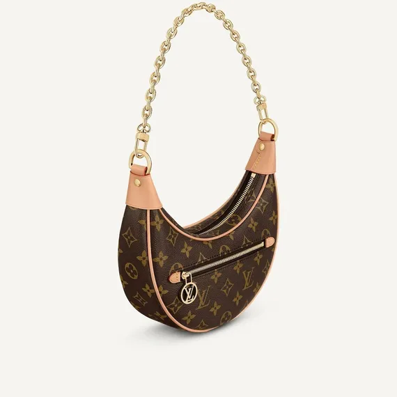 Сумка-багет Louis Vuitton Loop коричневый
