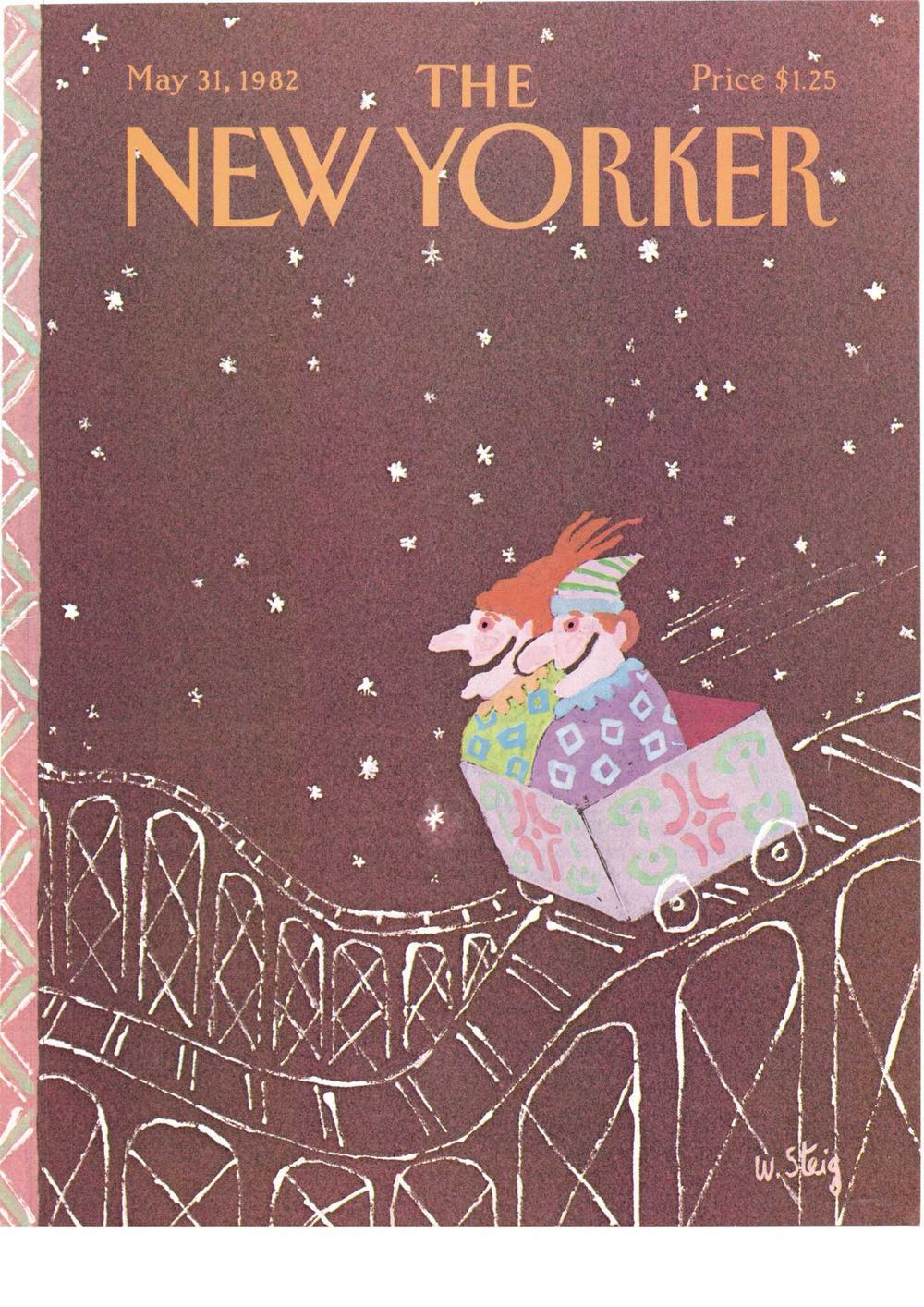 Журнал The New Yorker 31-05-1982, обложка