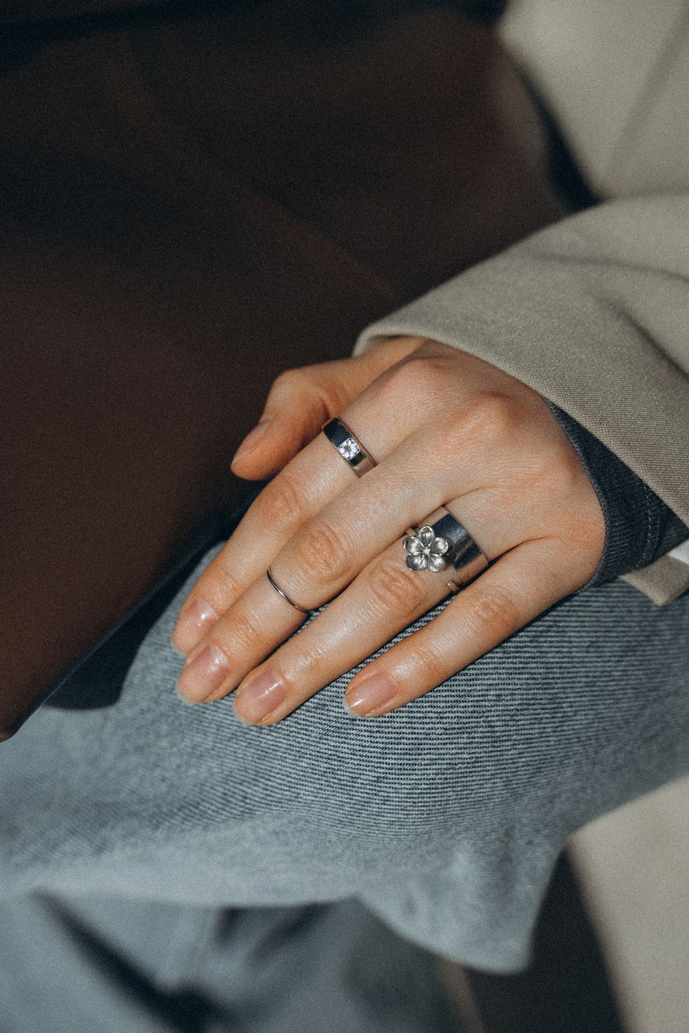 Кольцо Lilac 5, разъемное