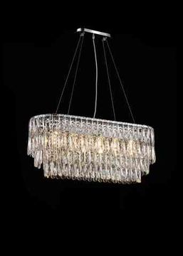 NW075-L800*W300*H340 CHROME OVAL (1) Люстра NW #