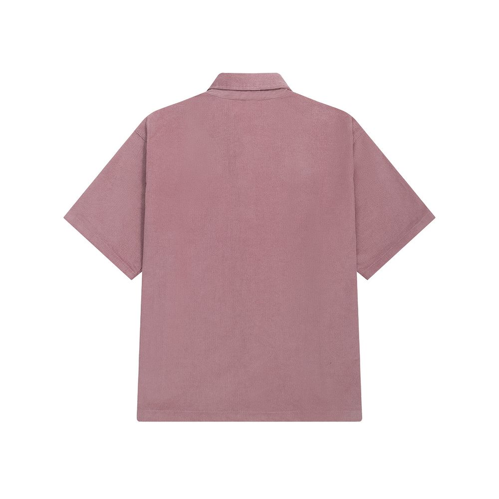 Рубашка Ymkashix Velve Leisure Line пыльно-розовая