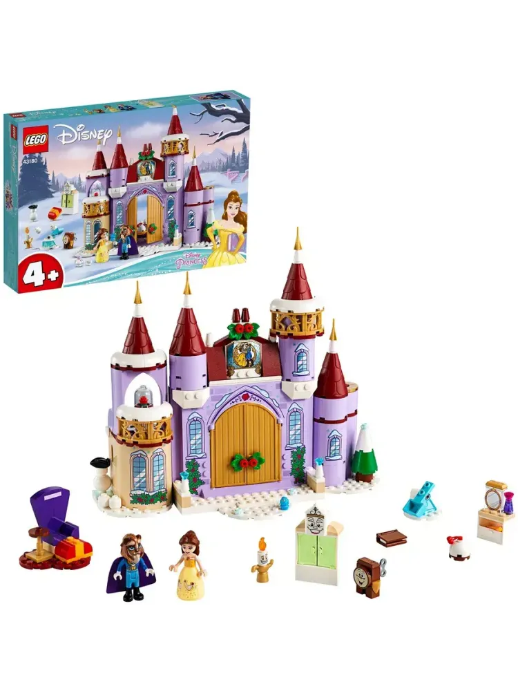 Конструктор Disney 43180 Зимний праздник в замке Белль