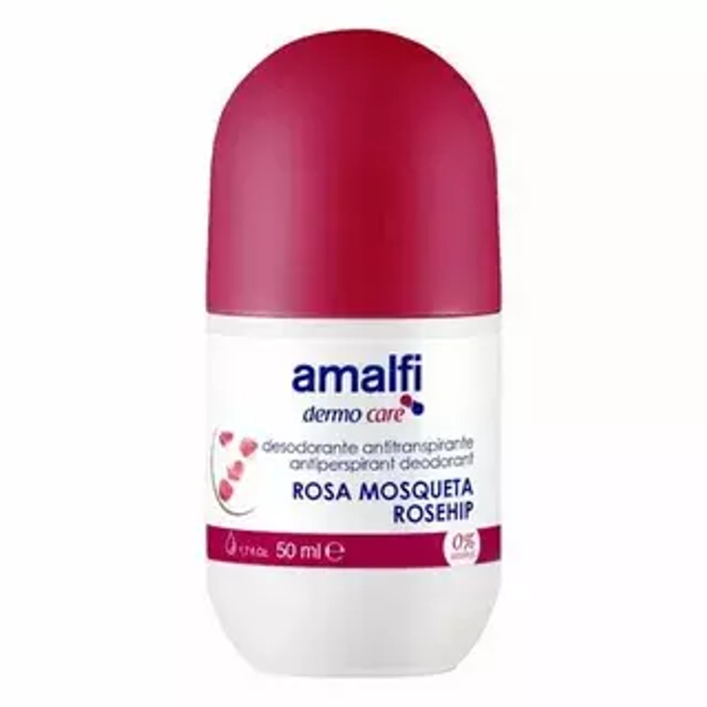 AMALFI Дезодорант роликовый Rosehip  50мл*12