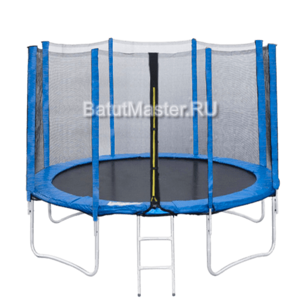 Батут для дачи с сеткой, диаметр 6 фт