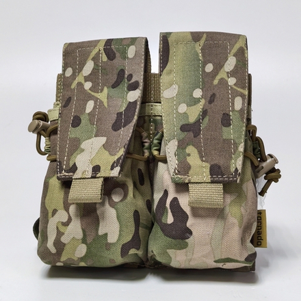 Подсумок Tornado под 4 магазина закрытый универсальный, Multicam