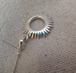 Подвеска СОЛНЦЕ с цепочкой, серебро