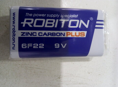 Батарейка ROBITON 6F22 крона