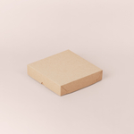 Коробка для пряников без окна 125*125*30 мм (крафт)