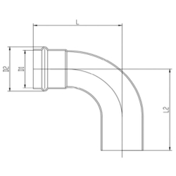 Уголок VIEIR 90 град. нерж. сталь 18а×18 VER-PRO (60/5)