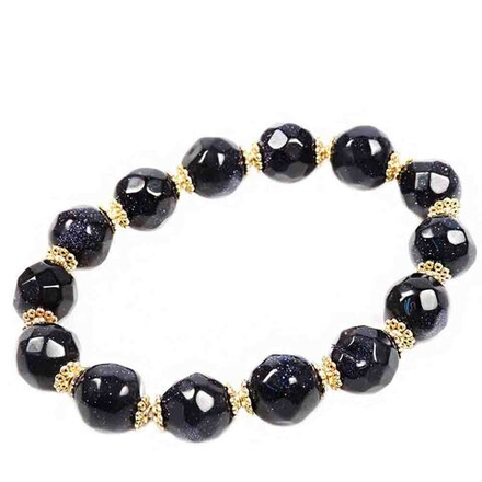 Браслет "Аваланш 12" авантюрин синий