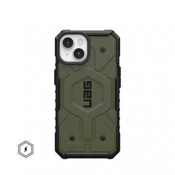 Чехол с поддержкой MAGSAFE Uag Pathfinder для iPhone 15 6.1", цвет оливковый (Olive)