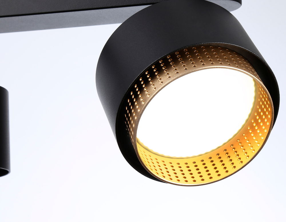 TN71295/3 BK/GD черный/золото GX53/3 max 12W 400*95*137