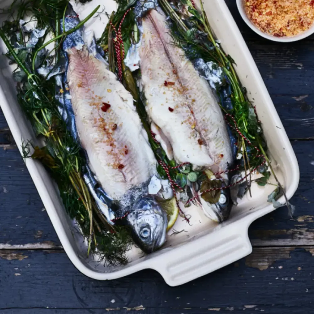 Блюдо для запекания Le Creuset Classic Mist Grey, 32х24 см - 2