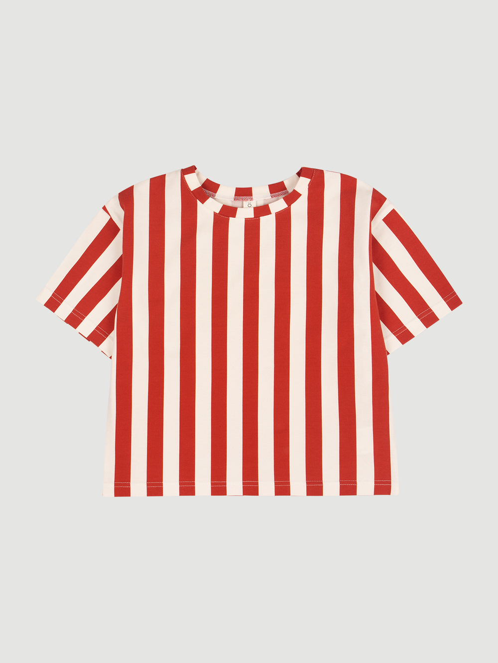 Футболка оверсайз Mjölk Red Stripes, уценка