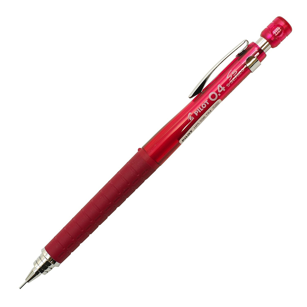 Чертежный карандаш 0,4 мм Pilot S5 (красный)