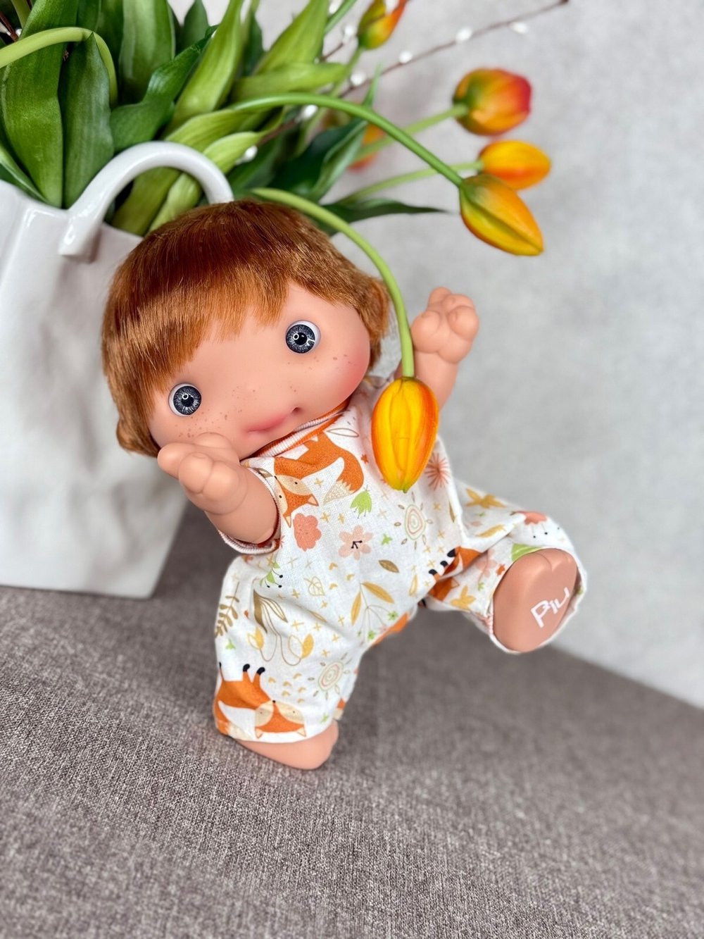 Кукла Пупс Marina and Pau 25 cм Piu (M1409K8)