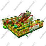 Коммерческий надувной батут Приключения динозавров