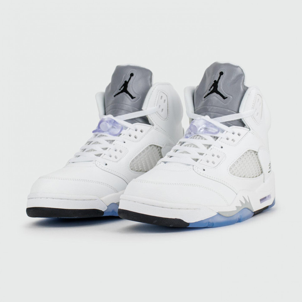 кроссовки Air Jordan 5 White / Blue Ftwr.