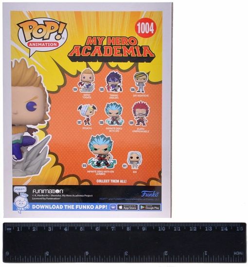 Фигурка Funko POP! Animation My Hero Academia Mirio Togato in Hero Costume (1004) 51902 / Фигурка по мотивам аниме "Моя геройская академия", Мирио Тогата