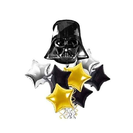 Композиция из шаров "Дарт Вейдер"
